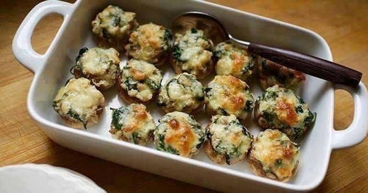 Stuffed Mushrooms Recipe | Samsung Food App