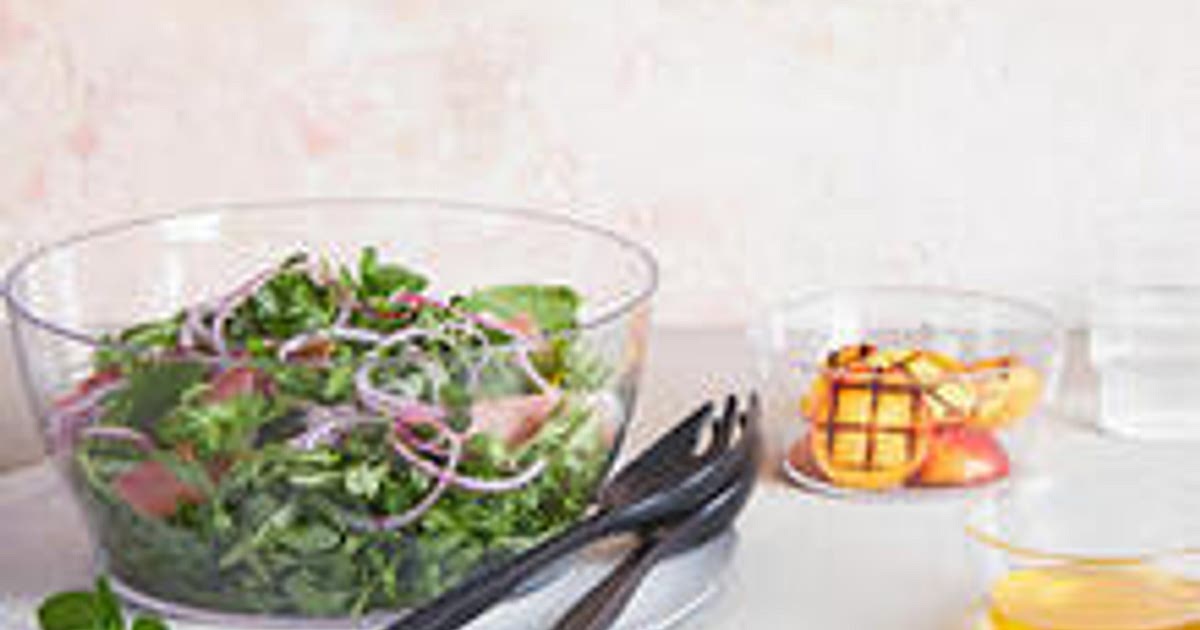 Grilled Peach Salad Recipe | Samsung Food App
