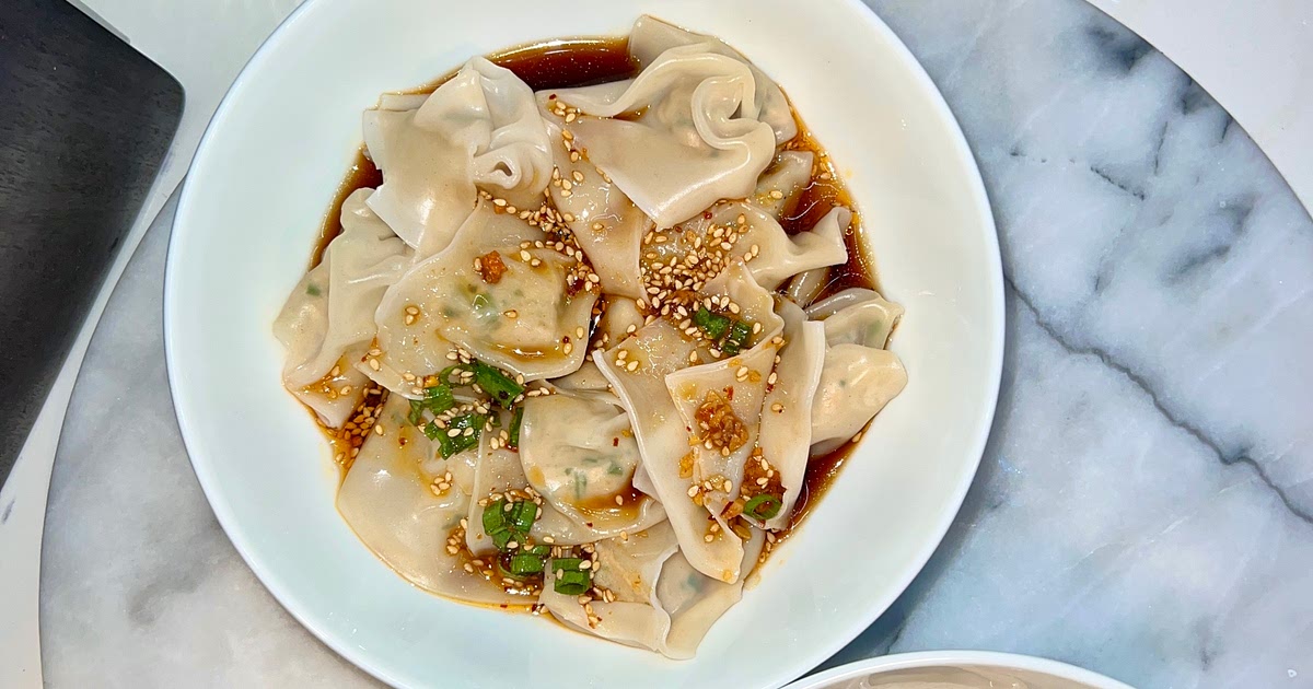 Chicken & Chive Wontons Recipe | Samsung Food App