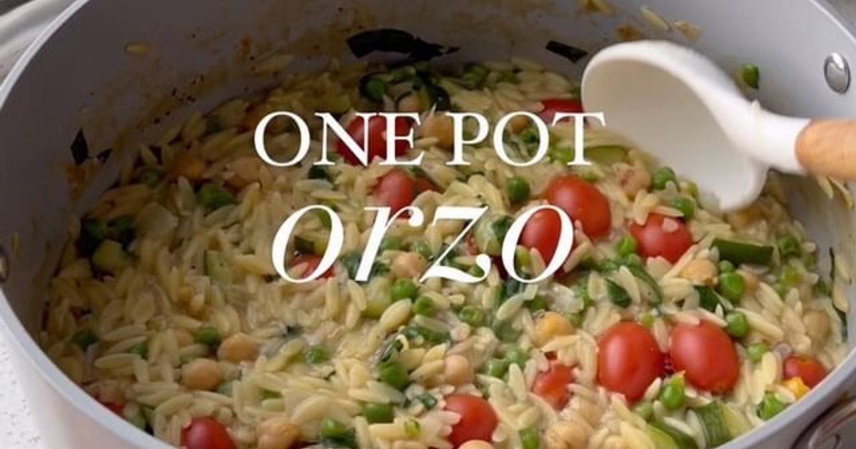 ONE-POT HEALTHY ORZO Recipe | Samsung Food App