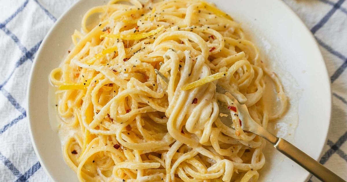 Creamy Lemon Pasta Recipe | Samsung Food App