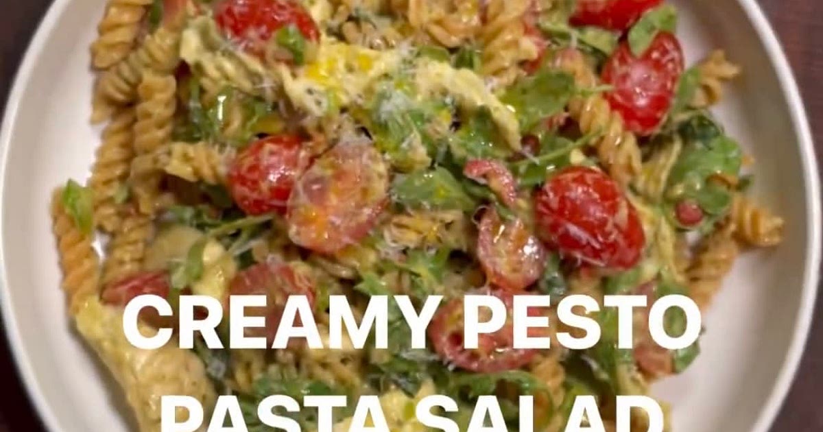 Creamy Pesto Pasta Salad Recipe | Samsung Food App