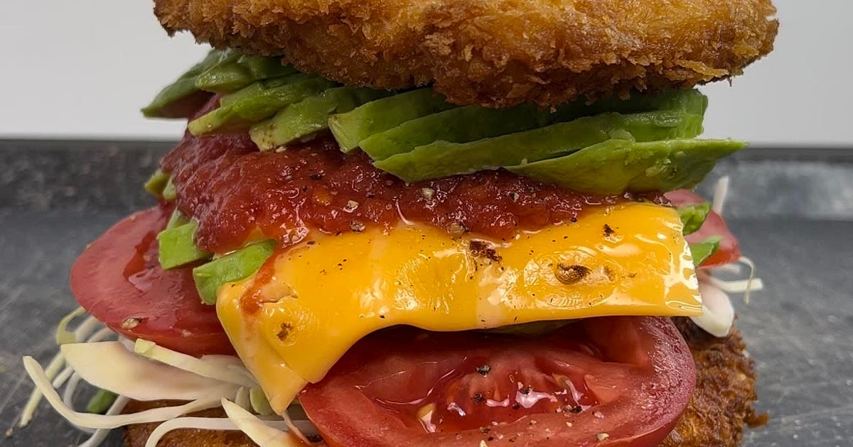 Schnitzel sandwich bayashi style Recipe | Samsung Food App