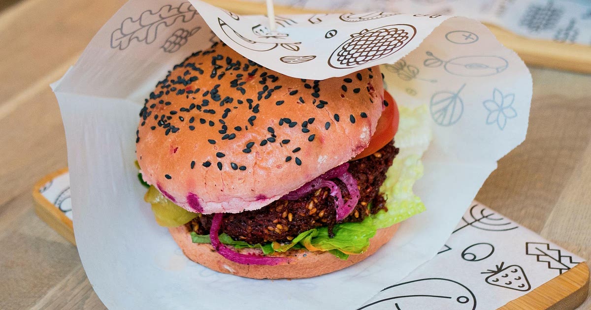 Sweet Potato Black Bean Burgers Recipe | Samsung Food App