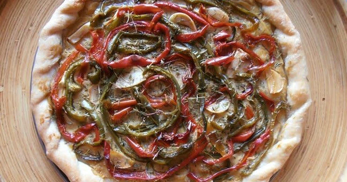 TARTE AUX POIVRONS RÔTIS Recipe | Samsung Food App