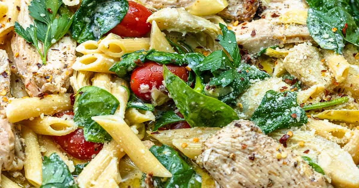 Creamy Chicken Pasta Recipe | Samsung Food App