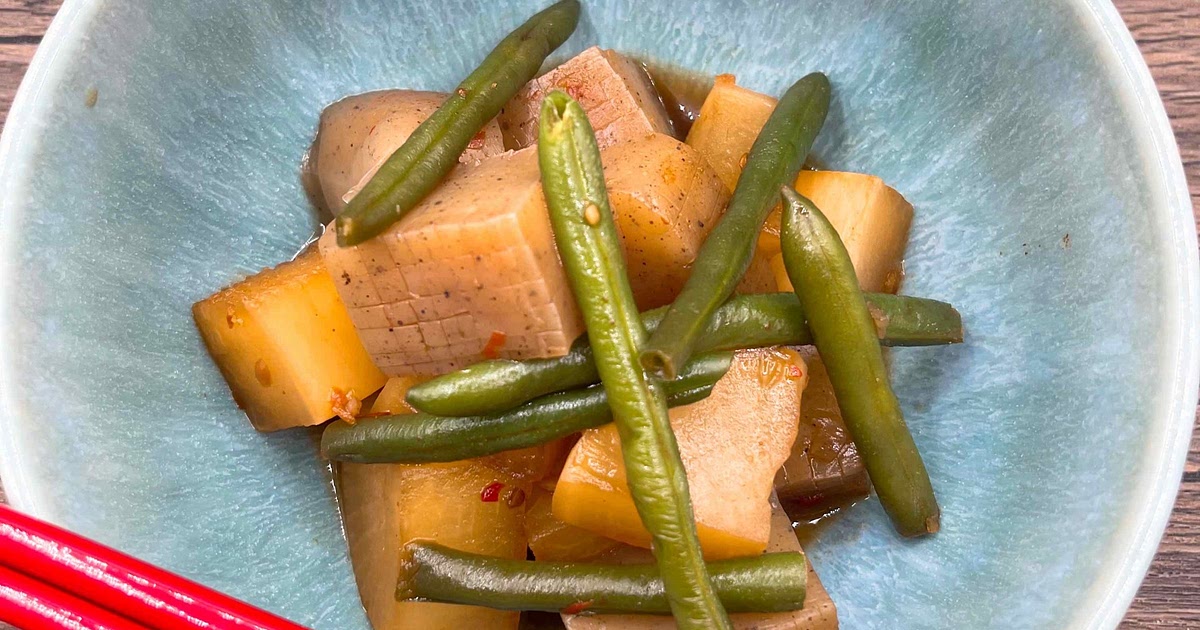 Spicy Daikon Konnuaku Recipe | Samsung Food App