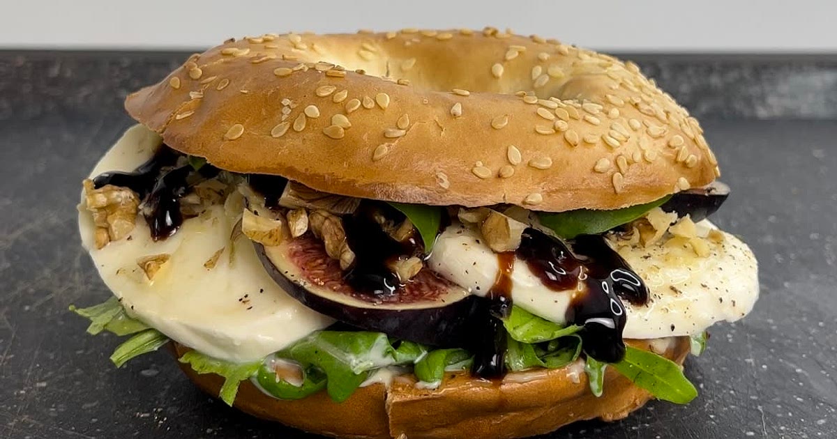 Mozzarella fig sandwich Recipe | Samsung Food App