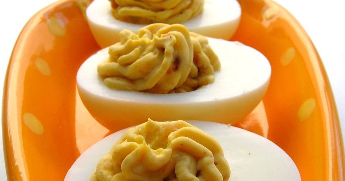 Bacon Cheddar Deviled Eggs Recipe | Samsung Food App