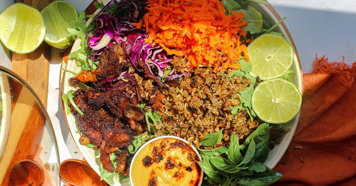 Sweetgreen Copycat: Vegan Crispy Rice Bowl — Lahb Co. Eats Recipe | Samsung Food App