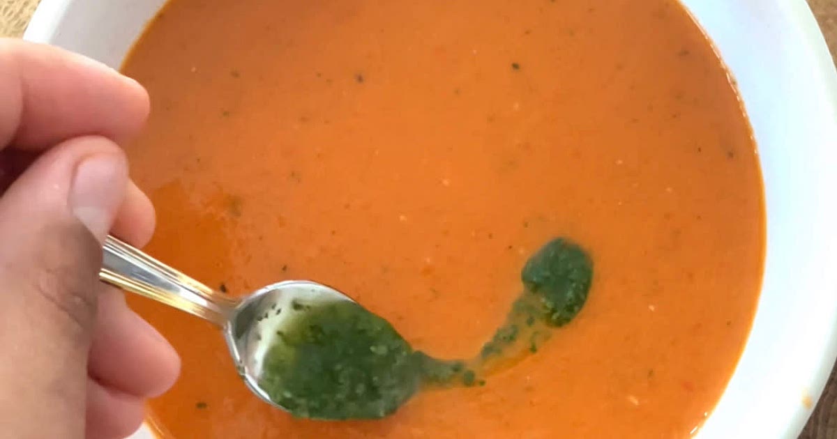 Roasted Tomato Soup Recipe | Samsung Food App