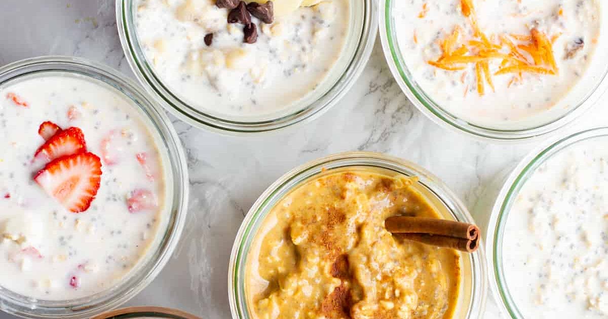 Classic Vanilla Overnight Oats Recipe | Samsung Food App