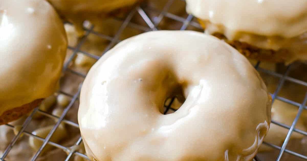 Vanilla Cake Donuts with Maple Glaze Recipe | Samsung Food App