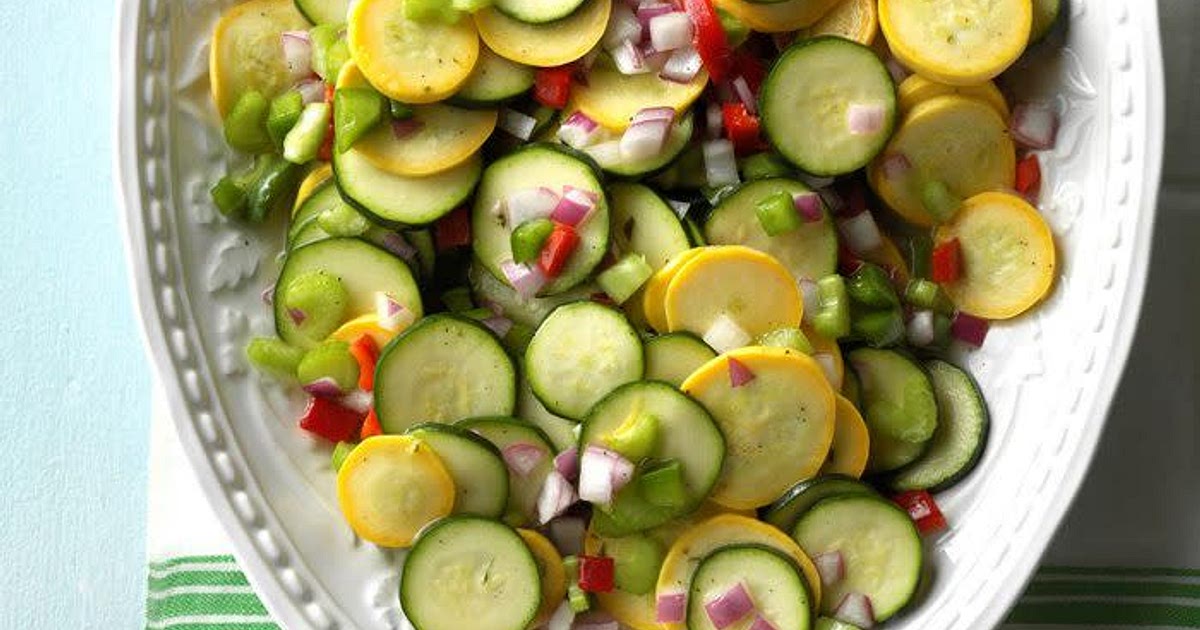 Sweet and Sour Squash Salad Recipe | Samsung Food App