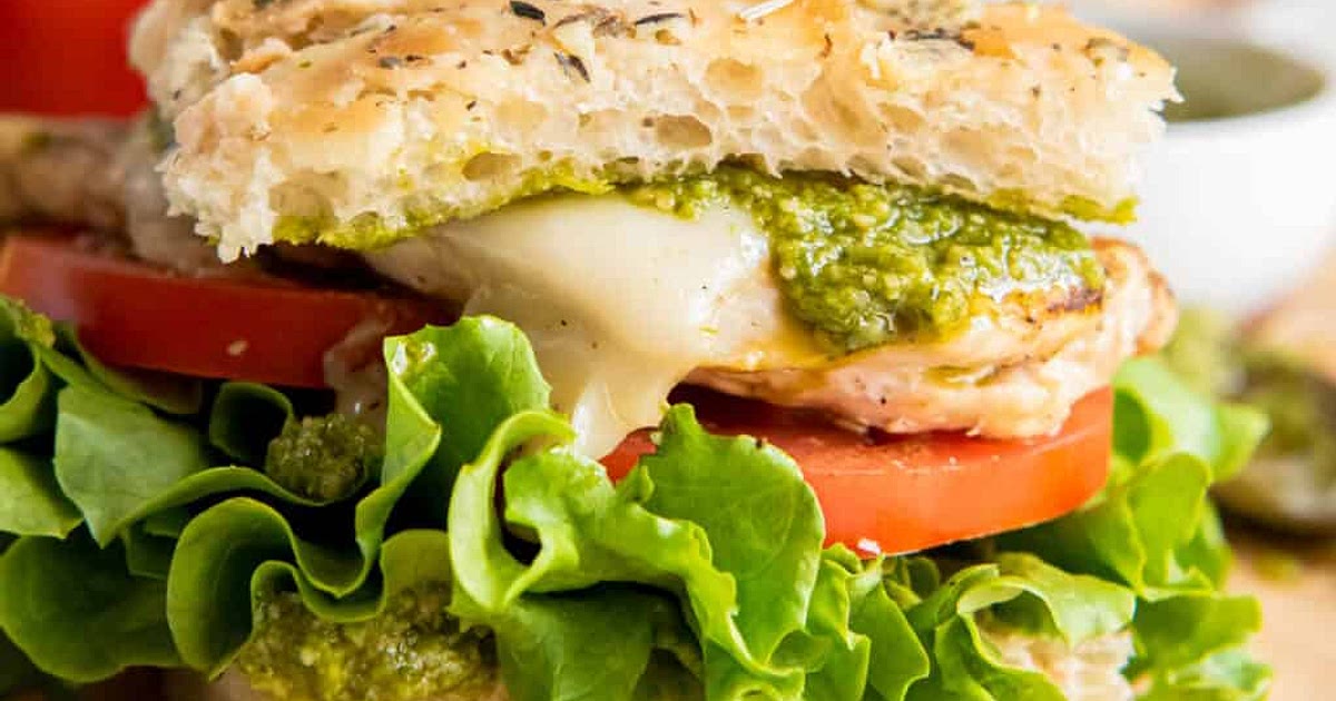 Grilled Chicken Pesto Sandwich Recipe | Samsung Food App