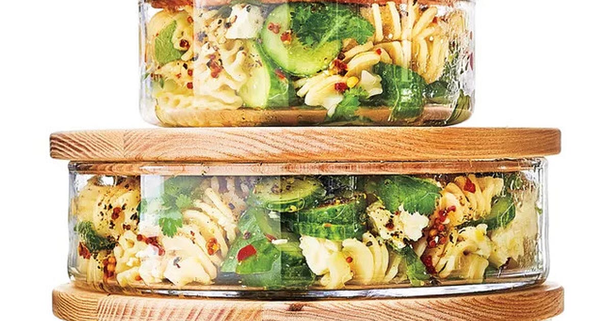 Lemony Cucumber and Herb Pasta Salad Recipe | Samsung Food App