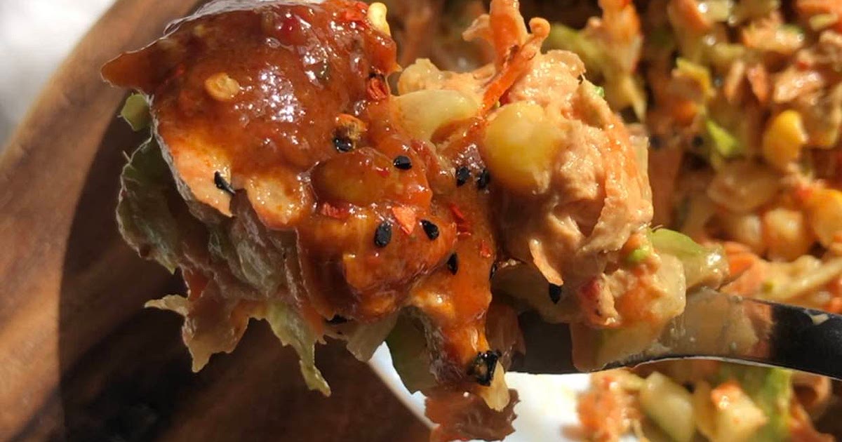Low cal sweet chilli tuna salad Recipe | Samsung Food App