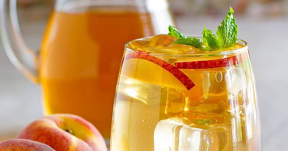 Refreshing Olive Garden Peach Iced Tea Recipe | Samsung Food App