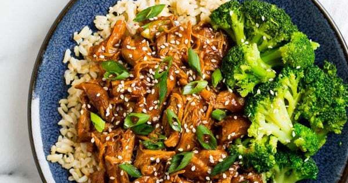 Slow Cooker Honey-Garlic Chicken Recipe | Samsung Food App