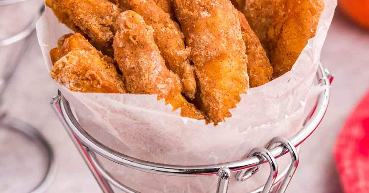 Air Fryer Apple Fries Recipe | Samsung Food App
