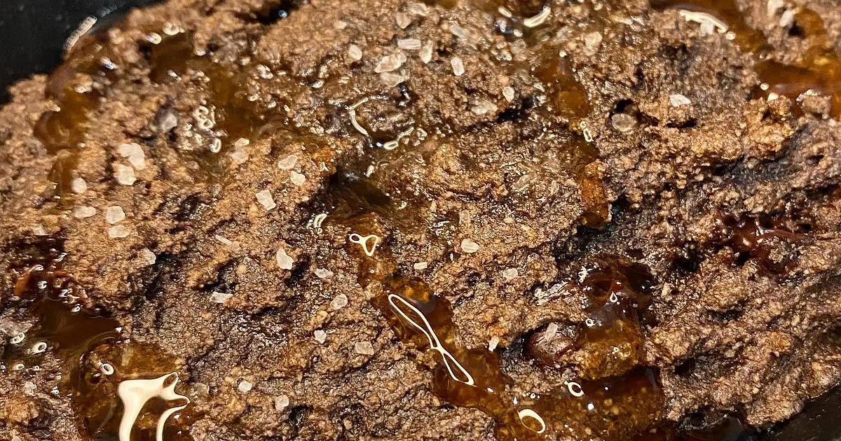 Sated Caramel Protein Gooey Air Fryer Brownie Recipe | Samsung Food App
