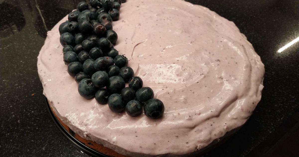 Torta ai mirtilli e crema di yogurt Recipe | Samsung Food App