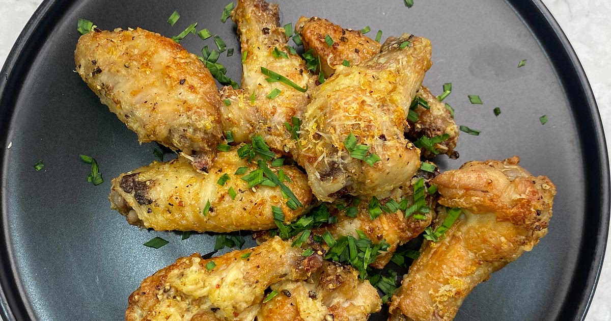 Lemon Pepper Parmesan Wings Recipe | Samsung Food App