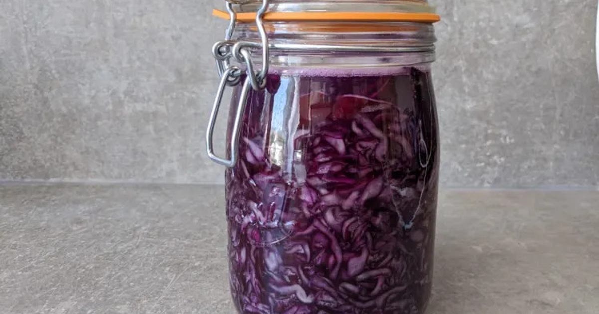 Lacto fermentation : mélange de chou et de pomme Recipe | Samsung Food App