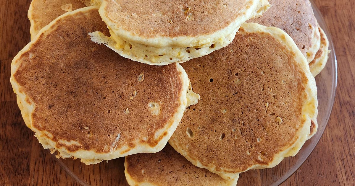 Creamed Corn Pancakes Recipe | Samsung Food App