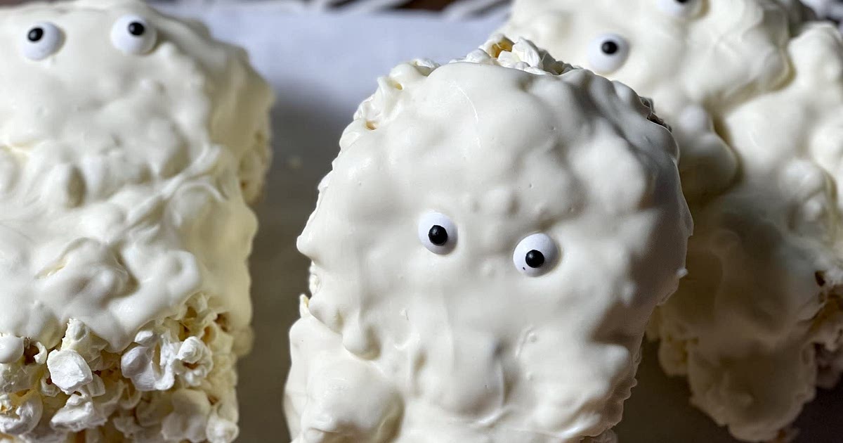 Popcorn Ghosts (SUPER EASY) Recipe | Samsung Food App
