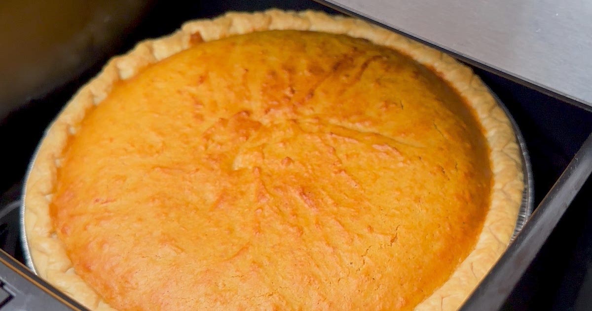 Air Fryer Brown Butter Sweet Potato Pie Recipe | Samsung Food App