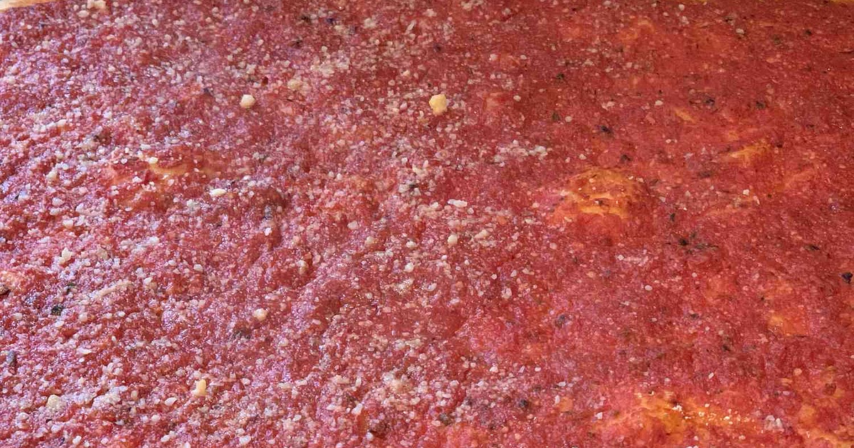 Rhode Island-Style Pizza Strips aka Bakery Pizza Recipe | Samsung Food App