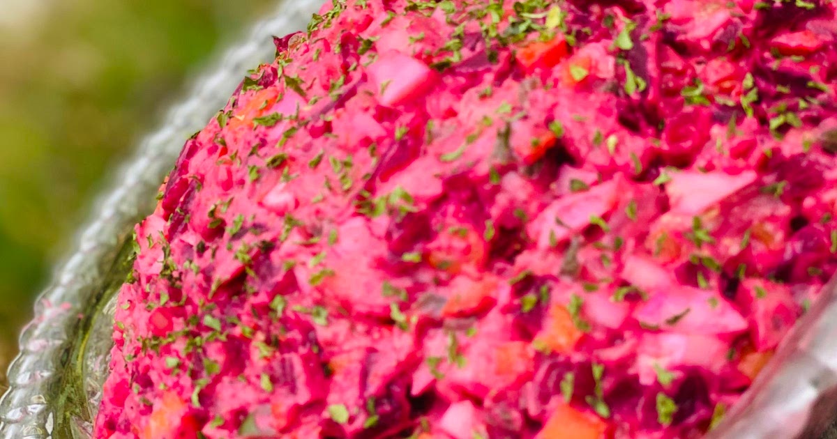 Haitian Red Beet Salad Recipe | Samsung Food App