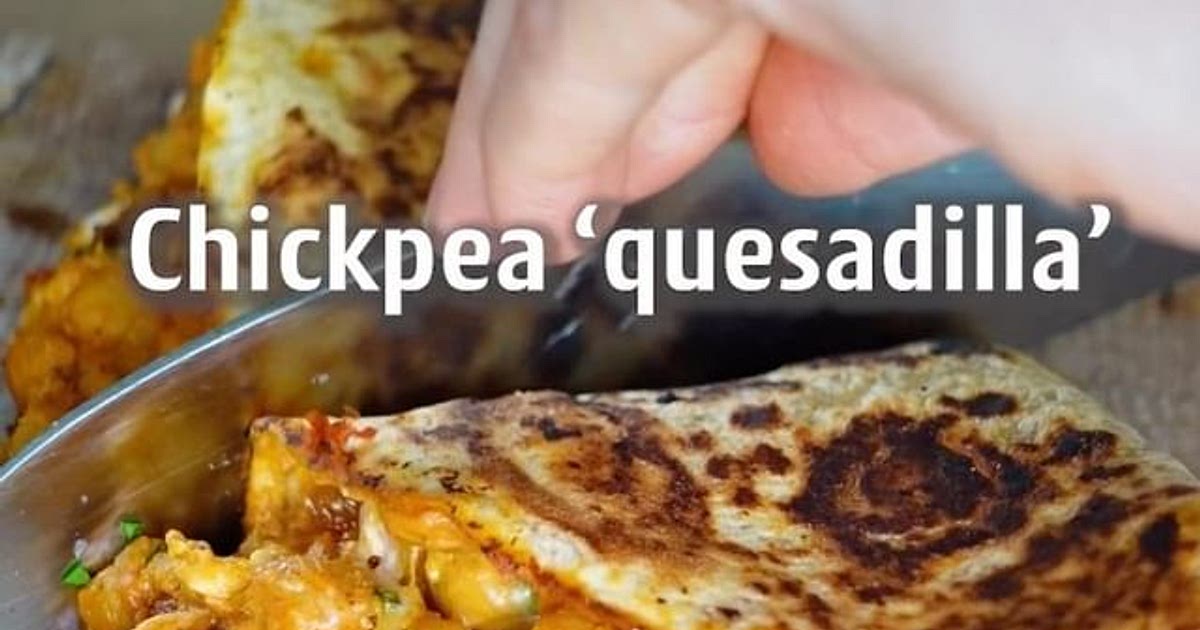CHICKPEA ‘QUESADILLAS’ 🌯 Recipe | Samsung Food App