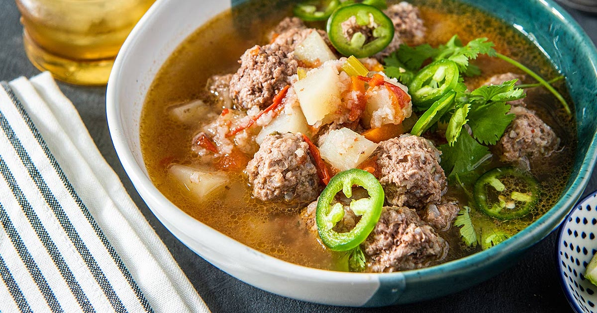 Sopa de Albondigas Recipe | Samsung Food App