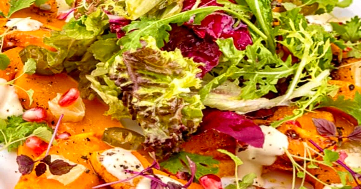 Roasted ﻿﻿﻿Butternut Squash Salad Recipe | Samsung Food App