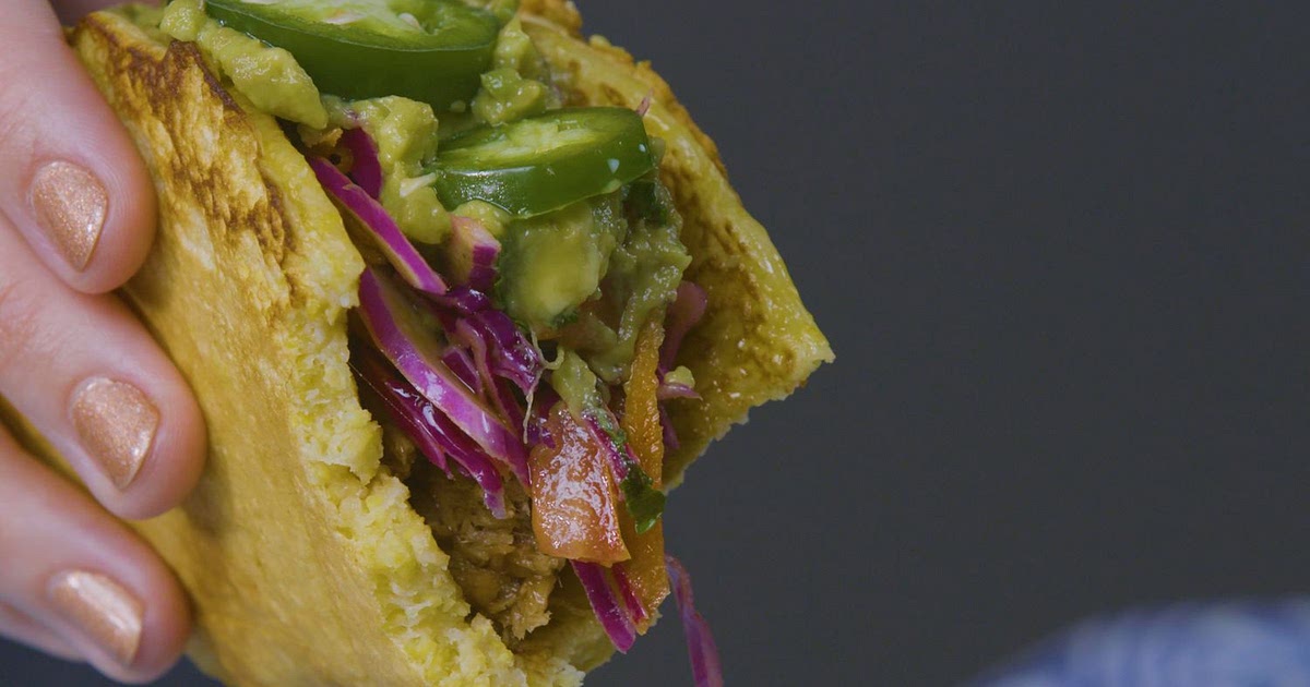 Pulled Pork Cornbread Taco Recipe | Samsung Food App