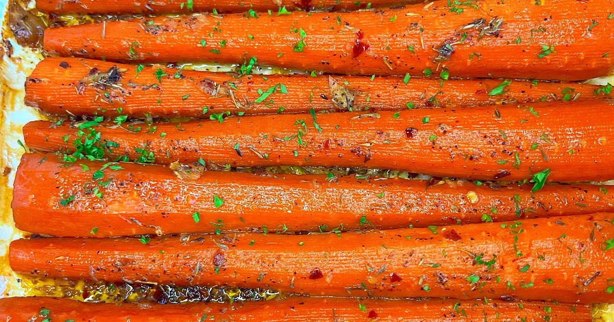 Honey Glazed roasted carrots Recipe | Samsung Food App
