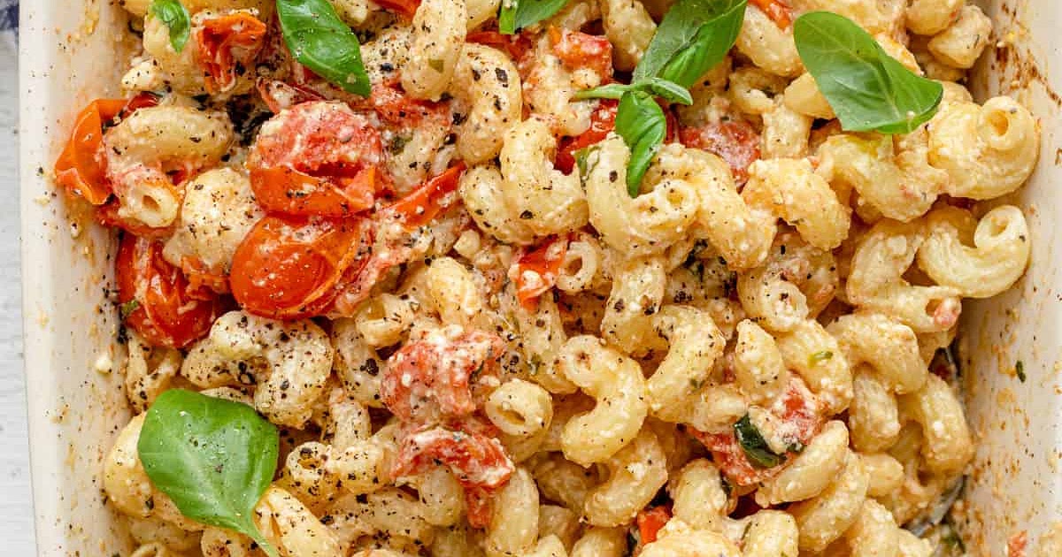 Baked Feta Pasta Recipe | Samsung Food App