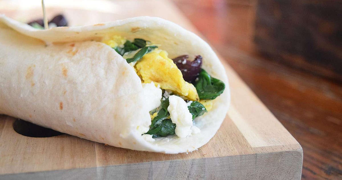 Spinach and Feta Breakfast Wrap Recipe | Samsung Food App