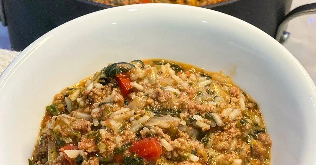 One Pot "Unstuffed" Peppers Recipe | Samsung Food App