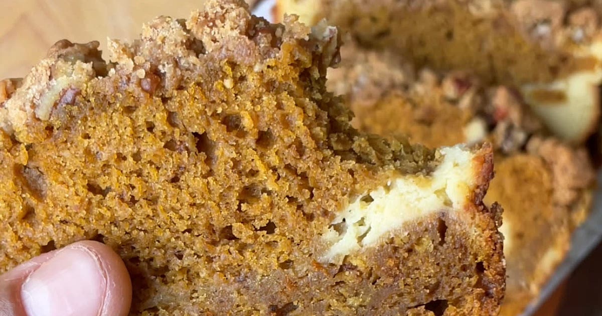 Pumpkin Cream Cheese Streusel Loaf Recipe | Samsung Food App