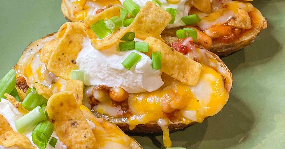 Chili potato skins  Recipe | Samsung Food App
