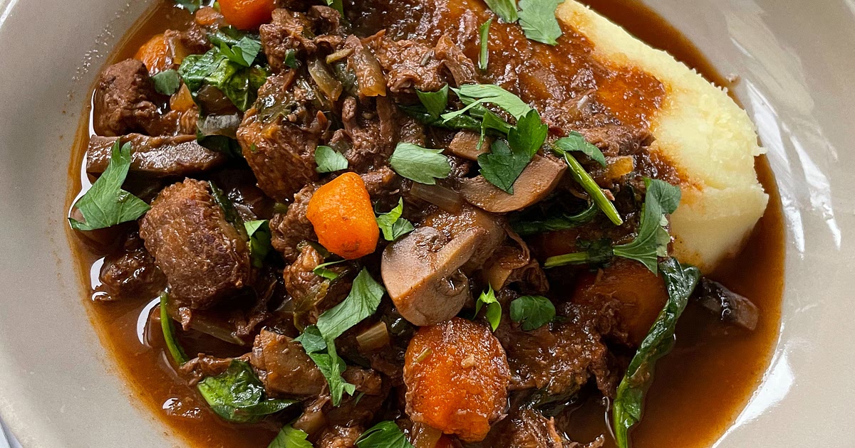 SLOW COOKER BALSAMIC BEEF STEW Recipe | Samsung Food App