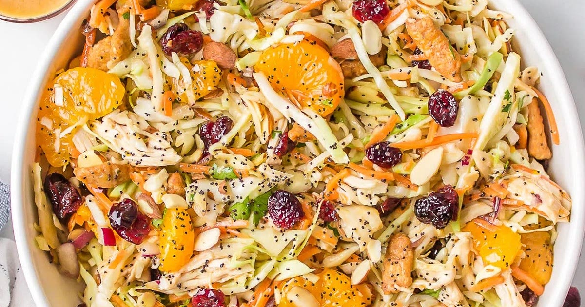 Asian Chicken Cranberry Salad Recipe | Samsung Food App