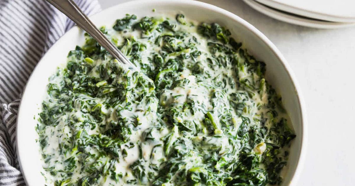 Creamed Spinach Recipe | Samsung Food App