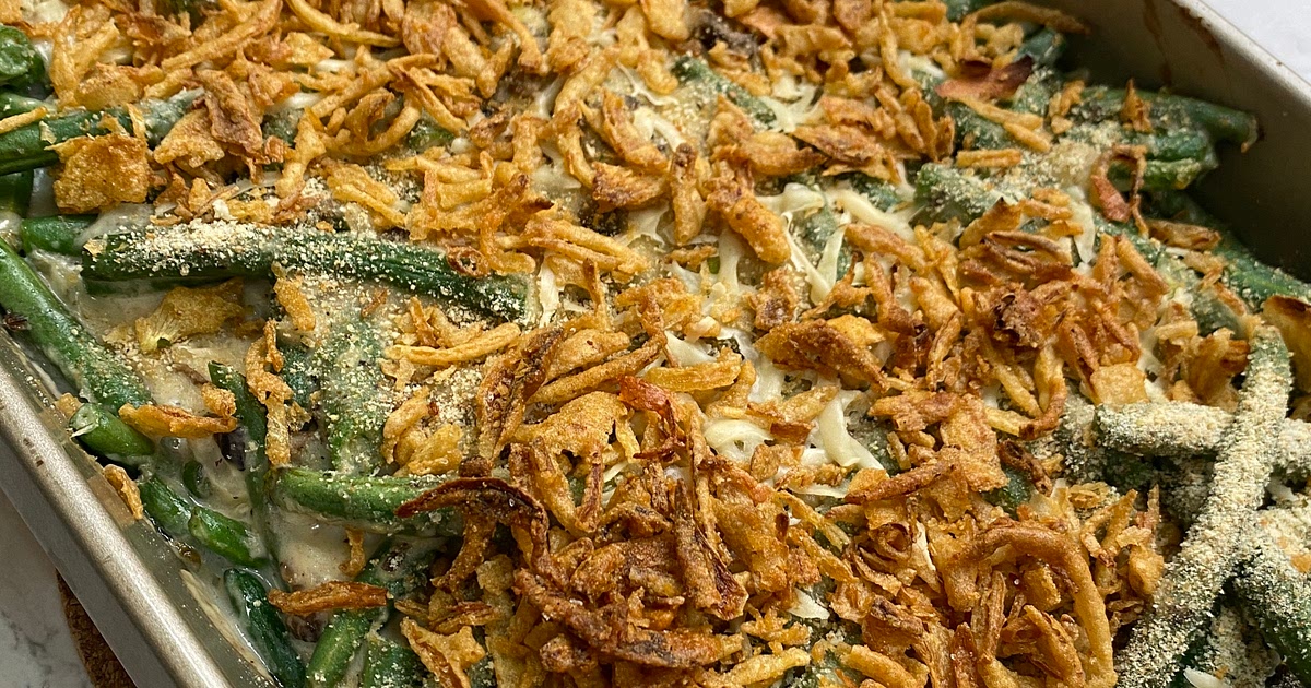 Thanksgiving Green Bean Casserole Recipe | Samsung Food App