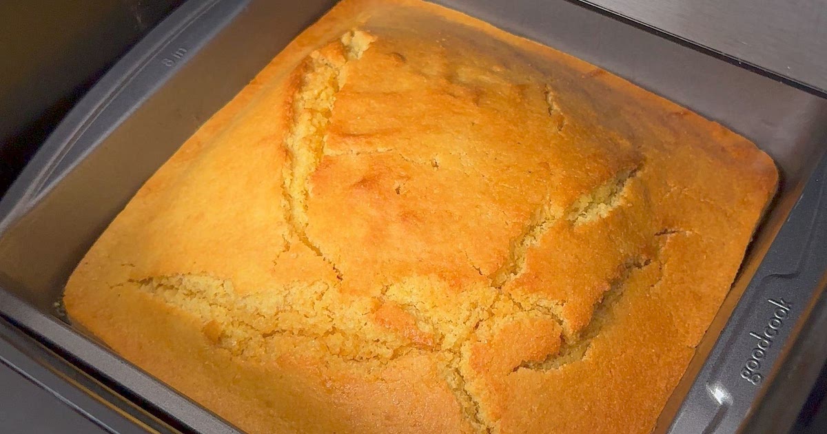 Air Fryer Maple Butter Cornbread Recipe | Samsung Food App