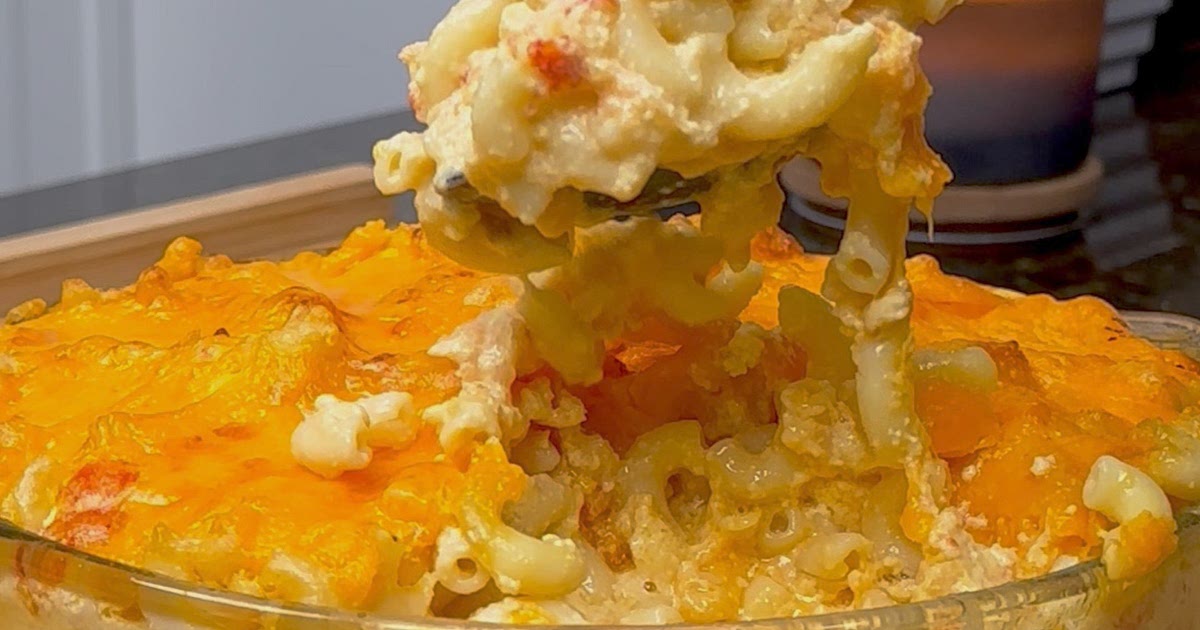 Air Fryer Crawfish Mac & Cheese Recipe | Samsung Food App