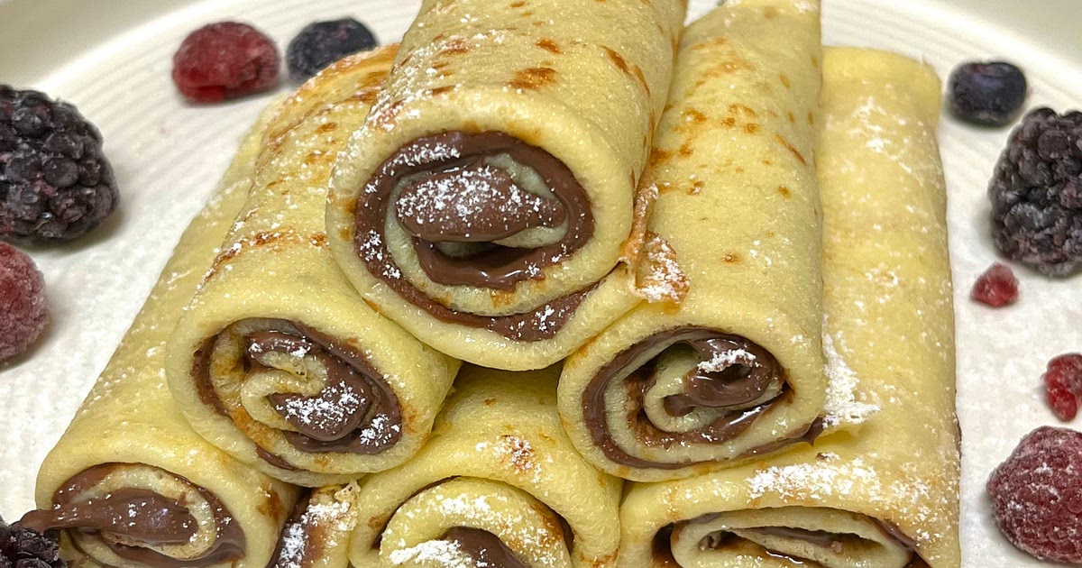 Delicious Nutella Crêpes Recipe | Samsung Food App